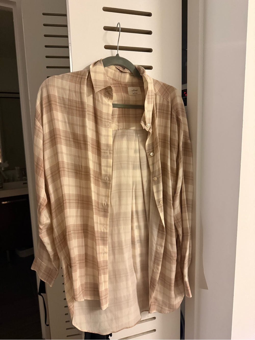 Wilfred 100% Silk Button Down